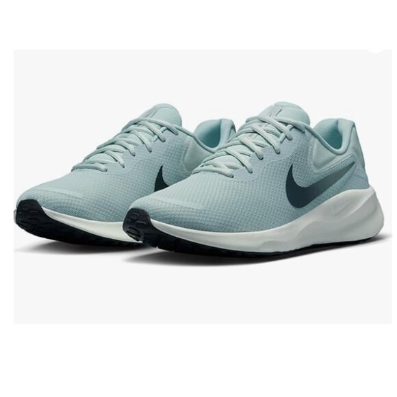 Nike Revolution 7 "Silver/Light Army/Pale Ivory/Sequoia" Running Shoe Size 10W - Picture 1 of 10